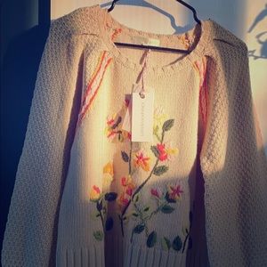 NWT love shack fancy jailynne pullover